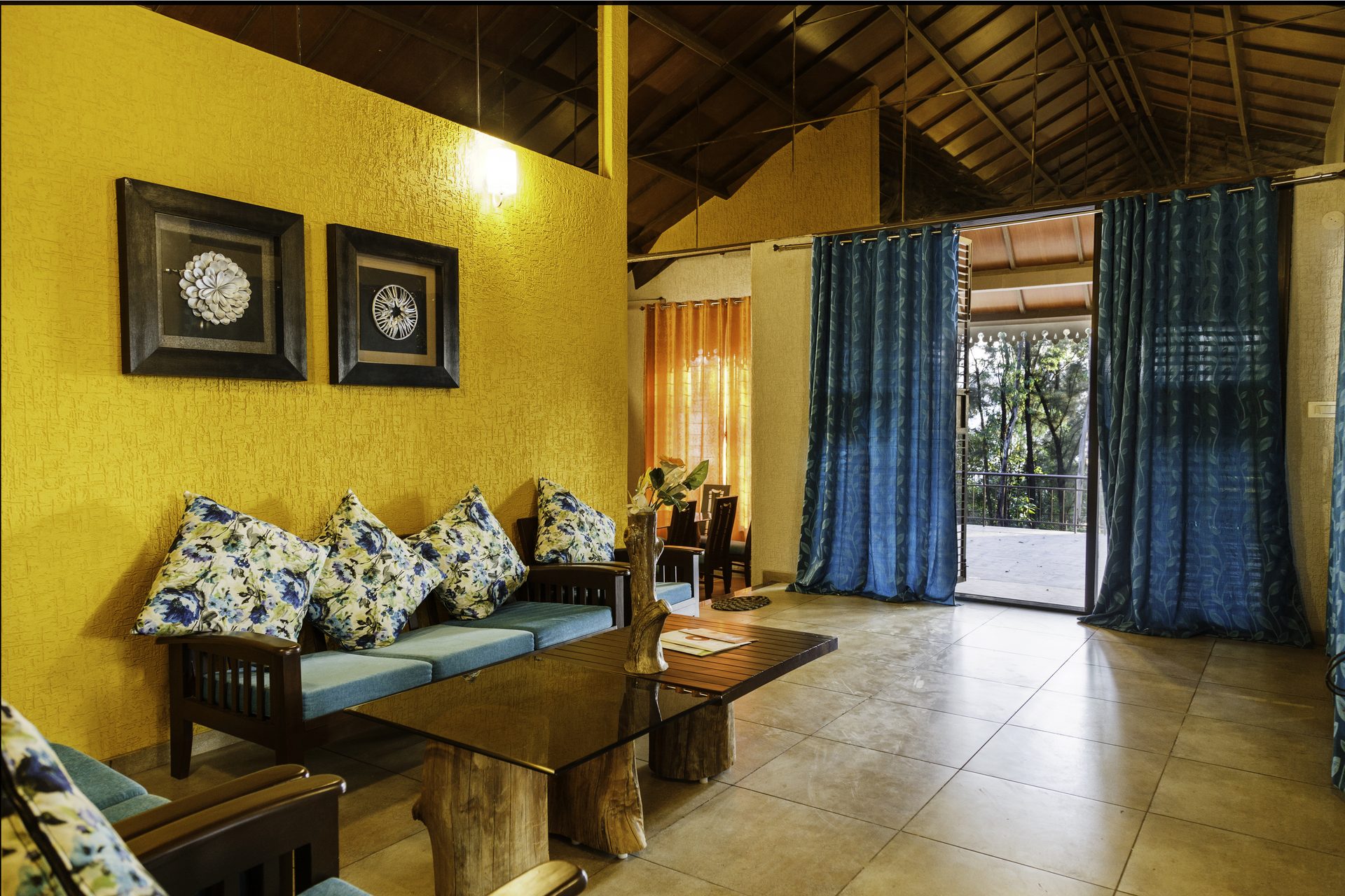 Casuarina Bhor — signature villa interior with designer interiors
