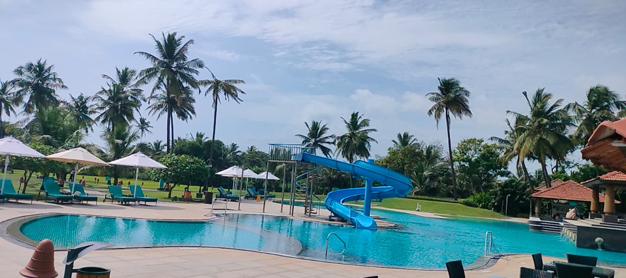 Resort pool Goa