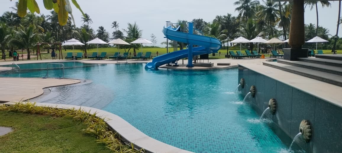 Resort pool Goa