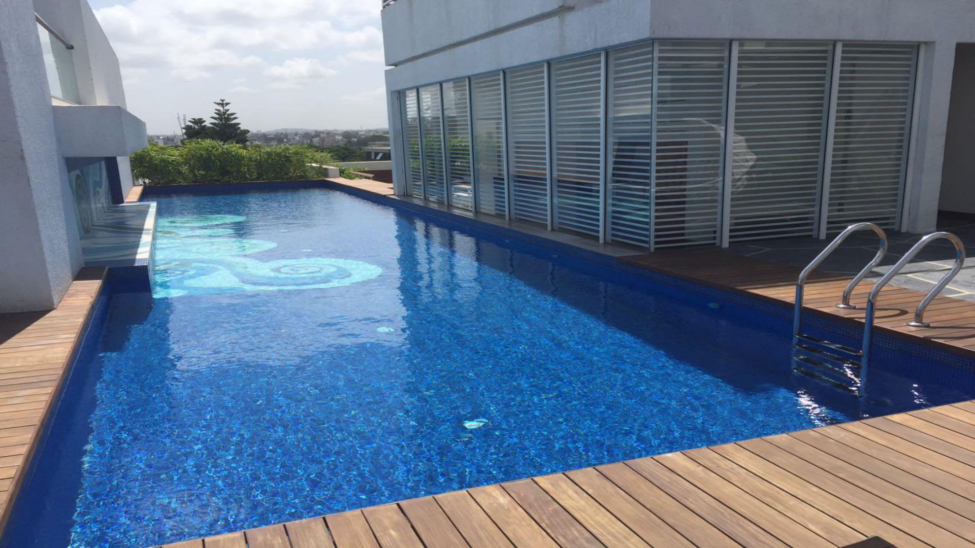 Designer Beadcrete pool finish — Jaisons Quality Systems India