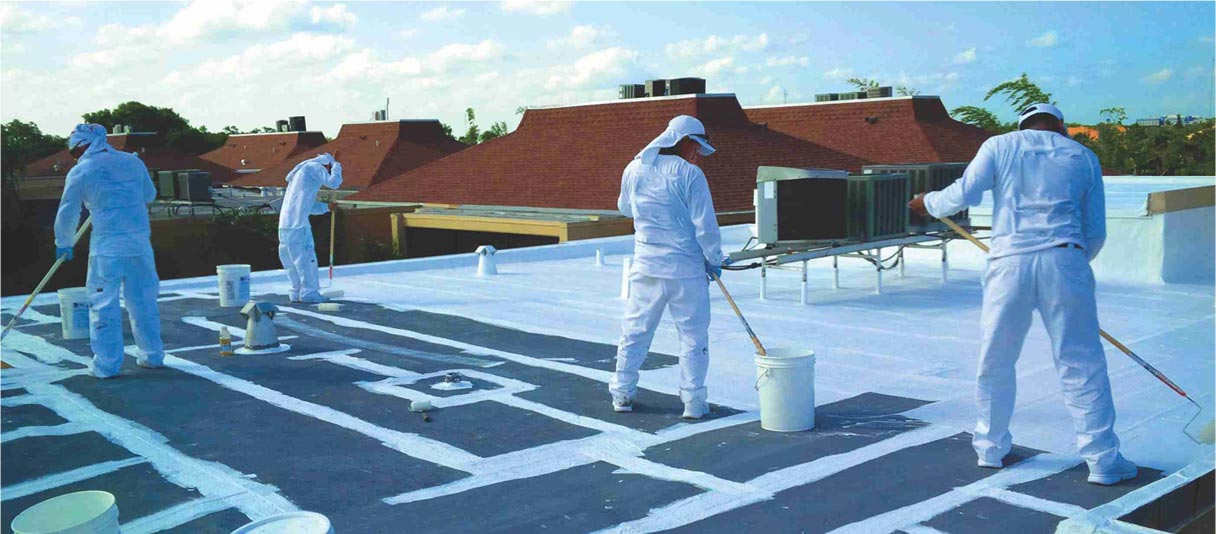 Terrace waterproofing