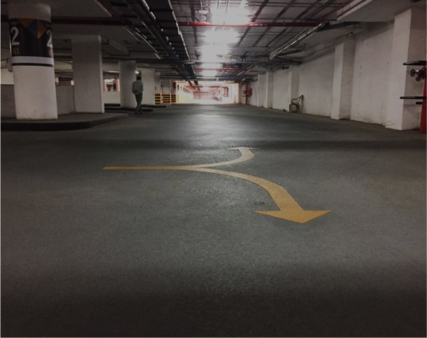 Car park surfacing